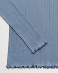SKALL STUDIO - HAUT EDIE - BLEU DÉLAVÉ