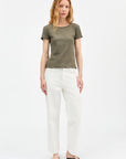 SKALL STUDIO - T-SHIRT EDIE - OLIVE - PÉ26