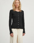 SKALL STUDIO - CARDIGAN EDIE - NOIR