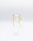 LABRO - BOUCLES D'OREILLES NOEUD GRANDE - OR