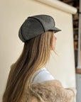 HEIRLOOM - CASQUETTE GAZETTE - CARREAUX NOIRS