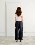 A BRONZE AGE - PANTALON GREENWICH - MARINE - PÉ26