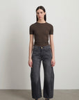 B SIDES - LASSO SLIM JEANS - STILL BLACK