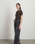 B SIDES - LASSO SLIM JEANS - STILL BLACK