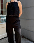 SHELTER - EVA TROUSERS - BLACK - SS26
