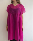 NOEMIAH - TULIP DRESS - FUSCHIA
