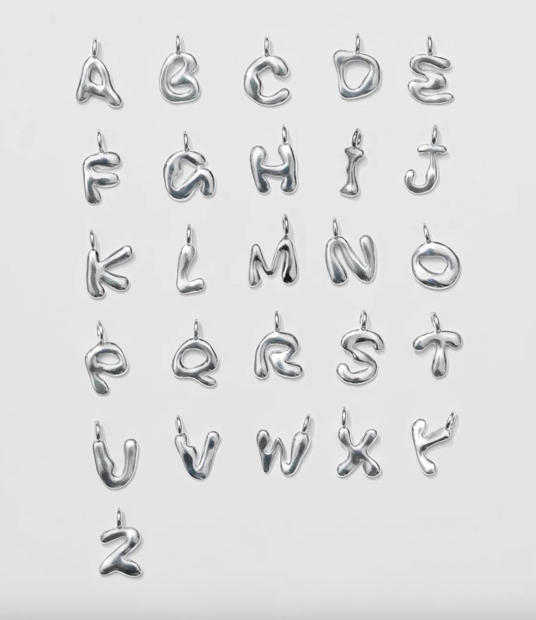 WOLF CIRCUS - BRELOQUE ALPHABET - ARGENT