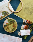 BRODÉ SERRÉ - DIY EMBROIDERY KIT - THE GEESE