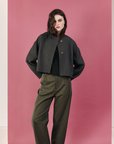 DAGG & STACEY - VESTE VALE - TWEED CHARBON- AH26