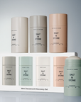 SALT & STONE - ENSEMBLE MINI DÉODORANT NATUREL