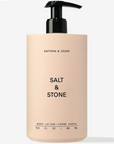 SALT & STONE - LOTION POUR LE CORPS - SAFRAN ET CÈDRE 450ml