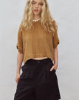 EVE GRAVEL - JAKE SHORTS - BLACK - PÉ26