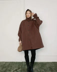 A BRONZE AGE - MANTEAU DE PLUIE JUDY - CHOCOLAT - AH26