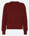 MINIMUM - MIKALA SWEATER - MERLOT - FW25