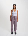 COLORFUL STANDARD - PANTALON TWILL - PURPLE HAZE