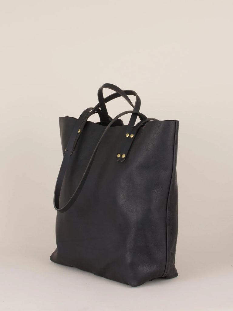 ELEVEN THIRTY - ROMY TOTE BAG - BLACK LEATHER