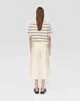 MINIMUM - RUTH KNIT POLO - COCONUT MILK - SS26