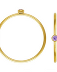 KALI & SUN - BAGUE BIRTHSTONE
