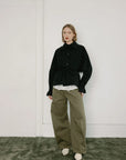 A BRONZE AGE - MANTEAU STOCKHOLM - NOIR - AH26