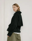 A BRONZE AGE - MANTEAU STOCKHOLM - NOIR - AH26
