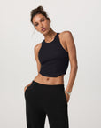 VUORI - TANK POSE PLYO - BLACK