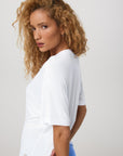 VUORI - LONG ENERGY T-SHIRT - WHITE
