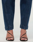 DUER - DENIM PERFORMANCE BARREL TAILLE HAUTE - DARK STONE AH26