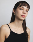 WOLF CIRCUS - BOUCLES D'OREILLES SAGE - PLAQUÉ OR