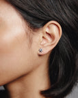 WOLF CIRCUS - MINI SUN EARRINGS - SILVER