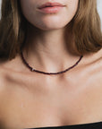 WOLF CIRCUS - JANE NECKLACE - RED GARNET