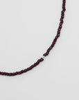 WOLF CIRCUS - JANE NECKLACE - RED GARNET