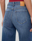 DUER - PERFORMANCE DENIM HIGH WAIST WIDE LEG CROP - SWELL - SS26