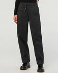 DUER - PANTALON FLEX TWILL À ENFILER- NOIR - PÉ26