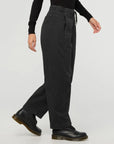 DUER - PANTALON FLEX TWILL À ENFILER- NOIR - PÉ26