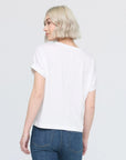 DUER - T-SHIRT DOLMAN PURE PIMA - BLANC - PÉ26