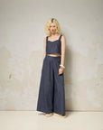 COKLUCH - RAMA PANTS - SPECKLE INDIGO - SS26