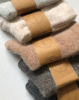 BILLY BAMBOO - CHAUSSETTES ANGORA FLUFFY - NEUTRAL