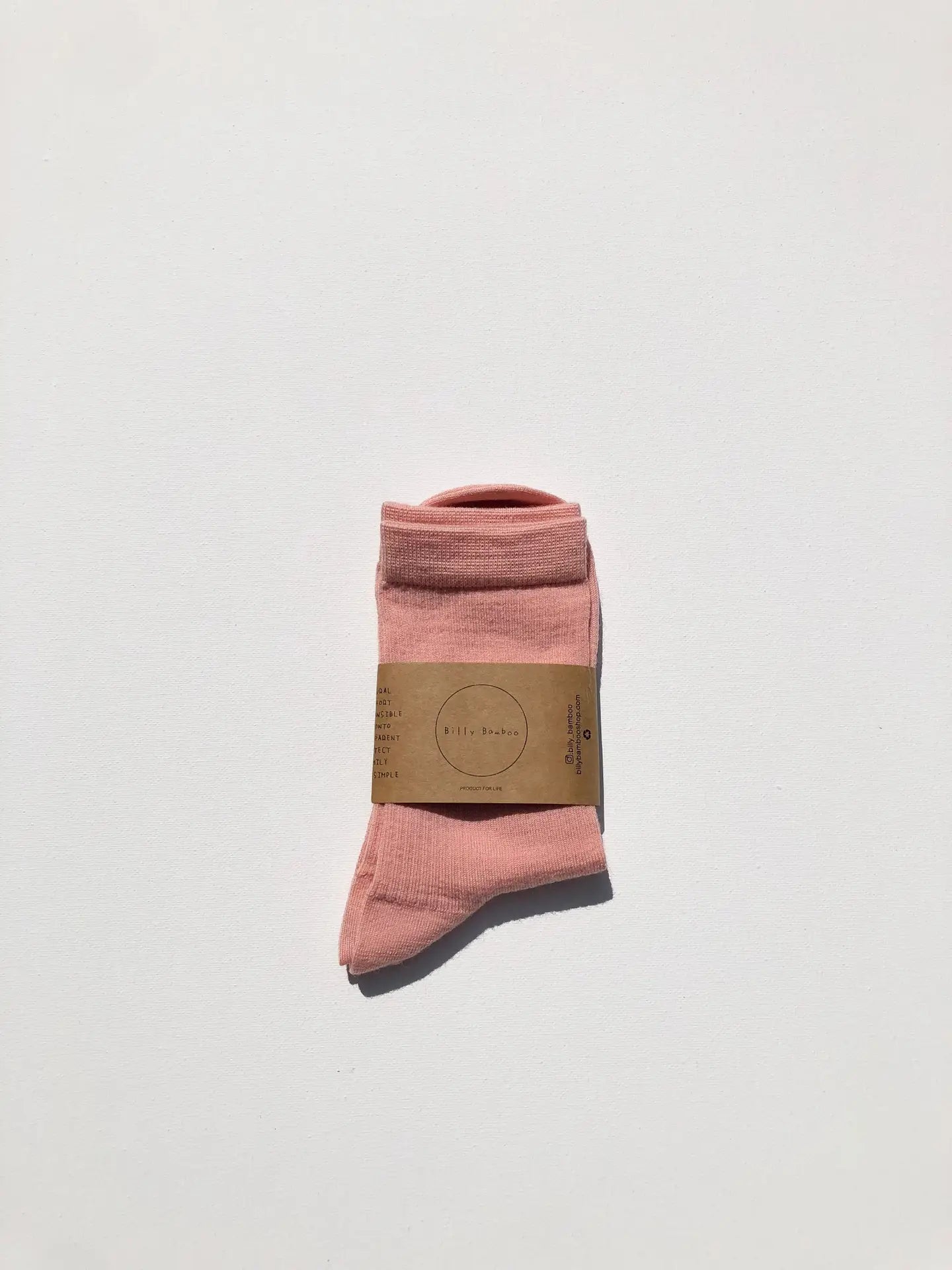 BILLY BAMBOO - CHAUSSETTES EN LAINE INTELLIGENTE - PASTEL