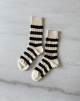 BILLY BAMBOO - CHAUSSETTES HAUTES À RAYURES LARGES
