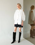 NOEMIAH - AGATHE TOP - WHITE