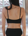BASERANGE - SOFT BRA - BLACK