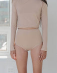 BASERANGE - CULOTTE TAILLE HAUTE - HAPTIC
