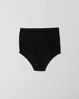 BASERANGE - CULOTTE TAILLE HAUTE - NOIR