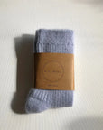 BILLY BAMBOO - CHAUSSETTES ANGORA - SNOW PASTEL