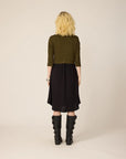 CHLO - PEARL DRESS - MAX RIB OLIVE - FW26