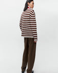 CORDERA - LONG-SLEEVED T-SHIRT - WHITE STRIPES - FW26