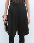 CORDERA - TAILORED BERMUDA - BLACK - PF25