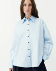 CORDERA - CHEMISE OVERSIZE - BLEU PÂLE - PÉ26