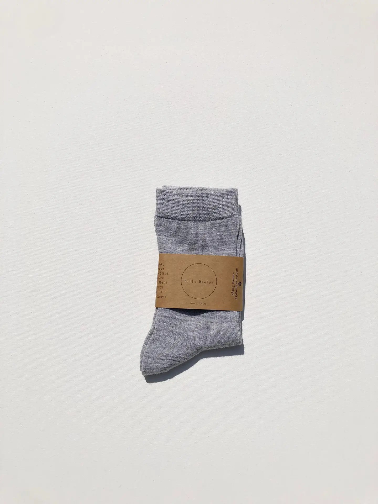 BILLY BAMBOO - CHAUSSETTES EN LAINE INTELLIGENTE - PASTEL