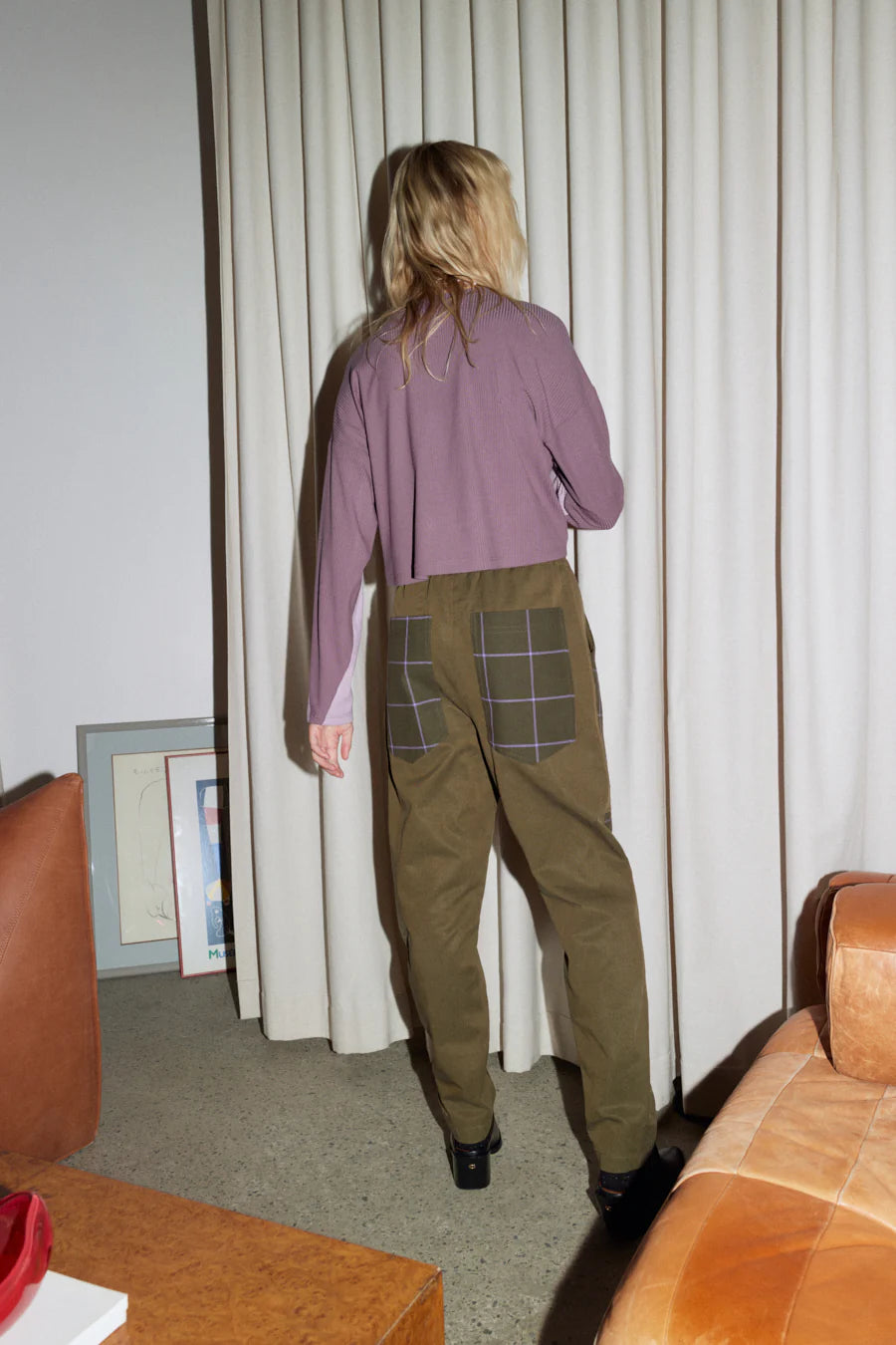 EVE GRAVEL - ELBERT TOP - AUBERGINE - FW24